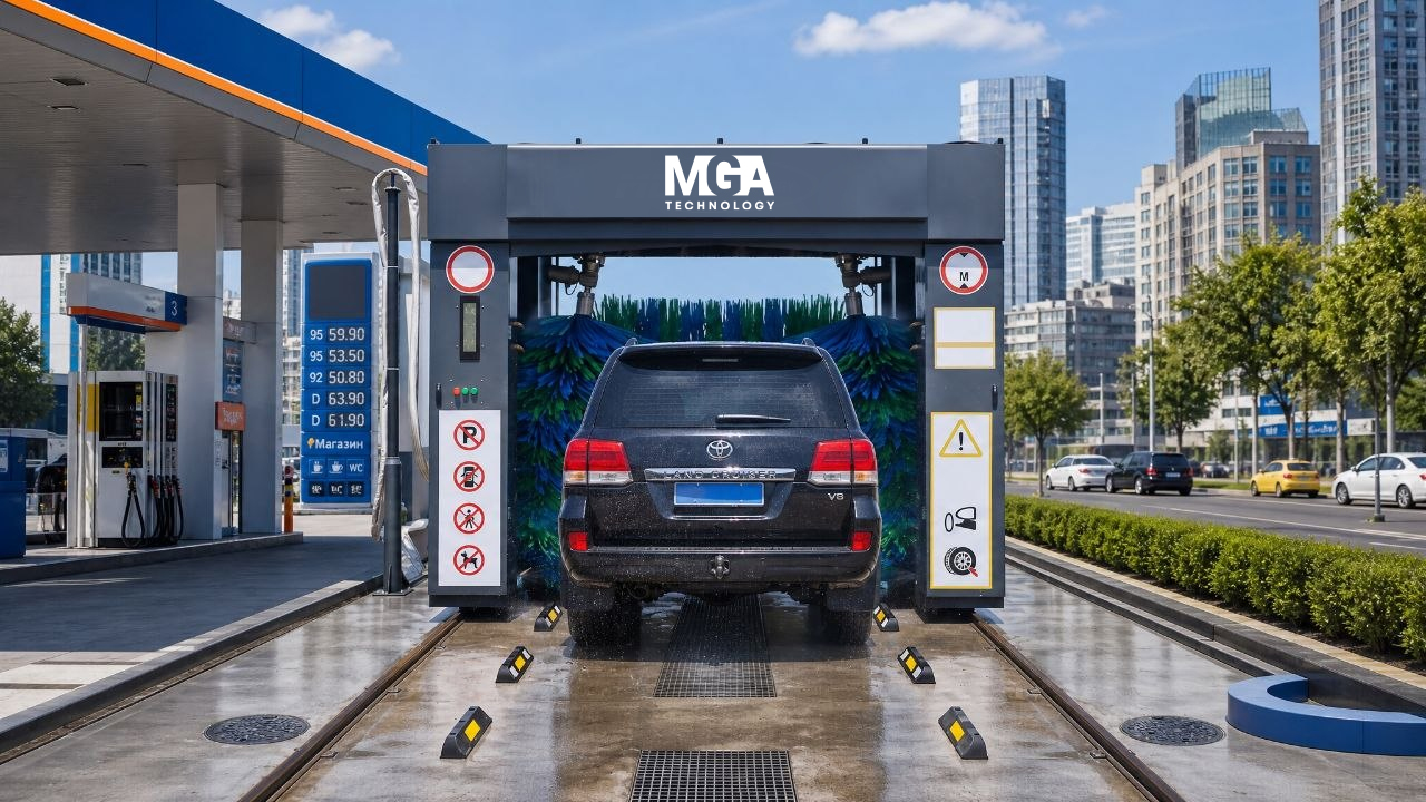 Портальная возвратно-поступательная мойка MGA